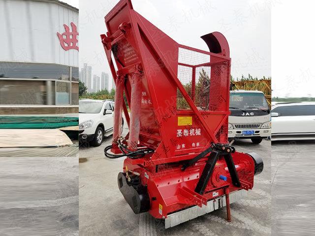 棉花秸稈回收機無需根據(jù)作物高低和倒伏情況，可以隨意收割