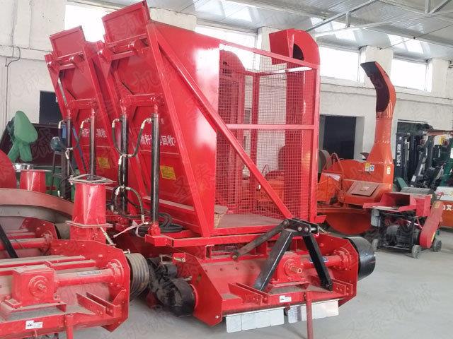 機器采用雙變速箱，雙重粉碎，粉碎效果更好