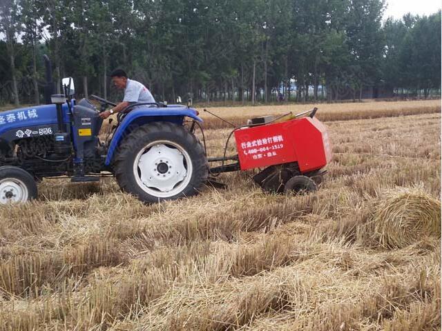 稻草收割打捆機載重力大，堅固耐用