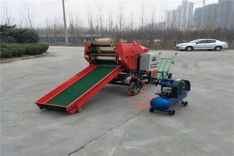 限位臂要連接妥當，過松起不到限位的作用，拐彎抹角，限位臂容易磨主機的后輪胎，擺動幅度過大，也容易造成青貯打捆機零件的損壞